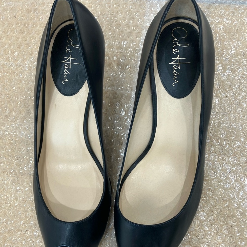 Cole Haan Peep Toe Pumps
